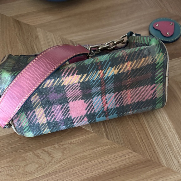 Y2K Dooney & Bourke Plaid Shoulder Bag - Picture 13 of 14